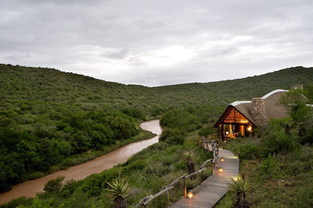 Kwandwe Private Game Reserve - Great Fish River Lodge Grahamstown Buitenkant foto